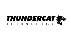 Thundercat Technology logo featuring a stylized cat head with lightning bolt elements.